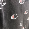 Champion Sweatshirt Pullover Fleece Reverse Weave Black Logos Size S