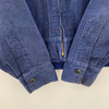 Corduroy Jacket Blue Size 38 Vocational Agriculture Future Farmers 90s