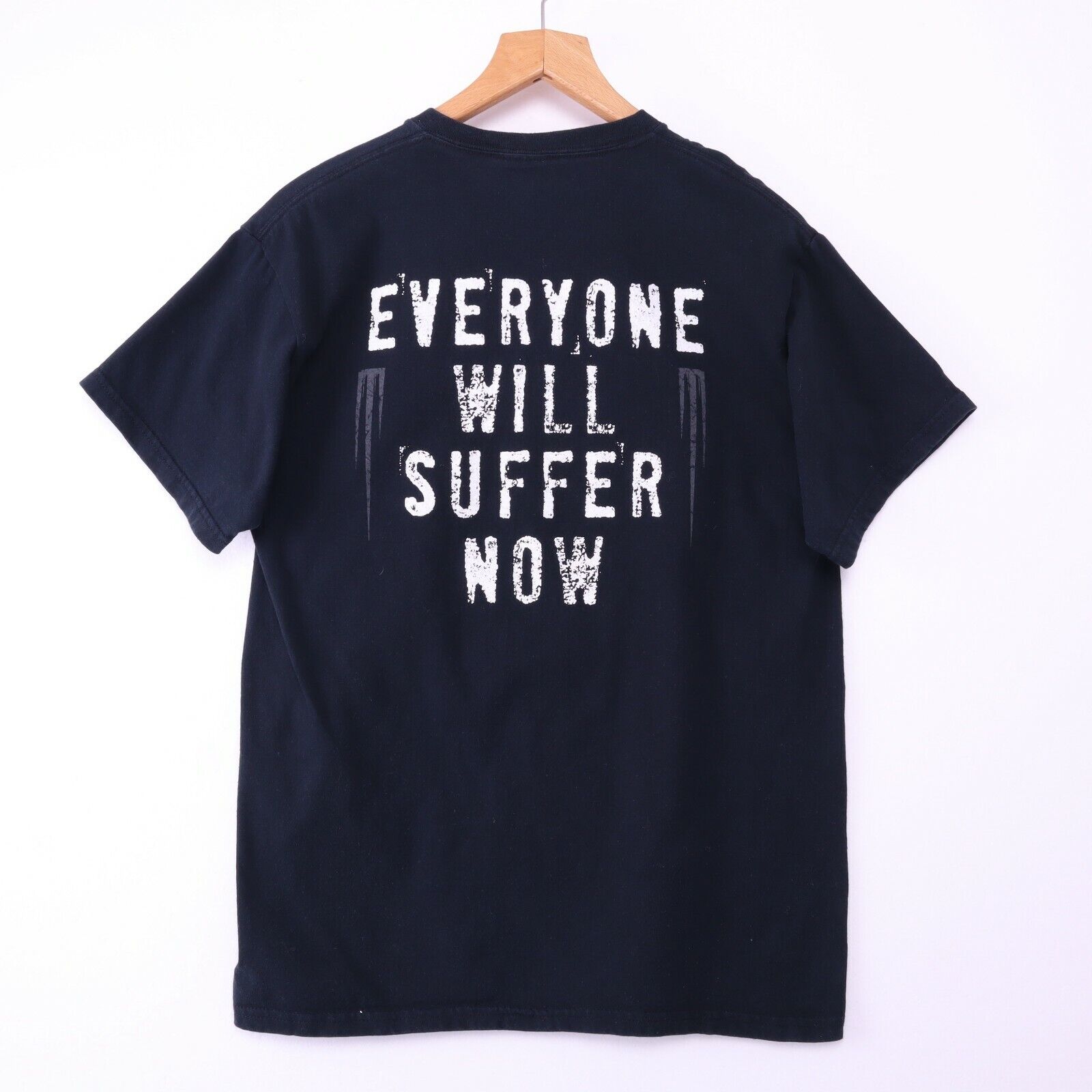 Little Horn Marilyn Manson Everyone Will Suffer Now Black T-shirt Size M