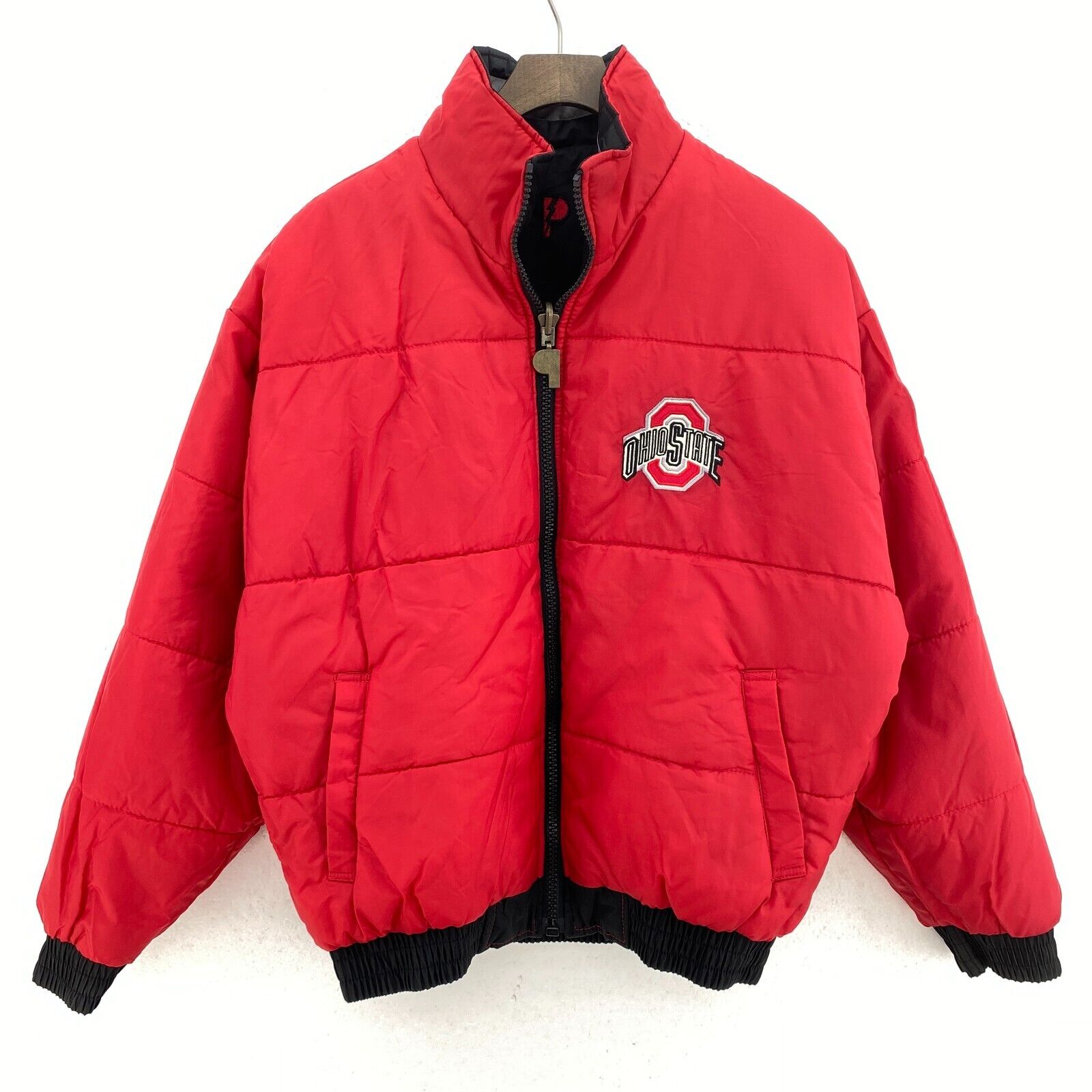 Ohio State University Reversible Insulated Jacket Two Tone Black Size XL Kid's