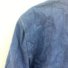 Calvin Klein Denim Full Zip Corduroy Collar Jacket Size M