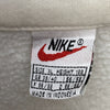 Nike Small Logo Embroidered White Jacket Size XL Full Zip Up