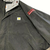 Carhartt Nylon Black Jacket Full Zip Hooded Size 2XL NWT