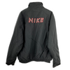 Vintage Nike Swoosh Logo Full Zip Black Insulated Jacket Size M