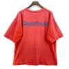 Vintage Reebok Flag Logo Red T-shirt Size M
