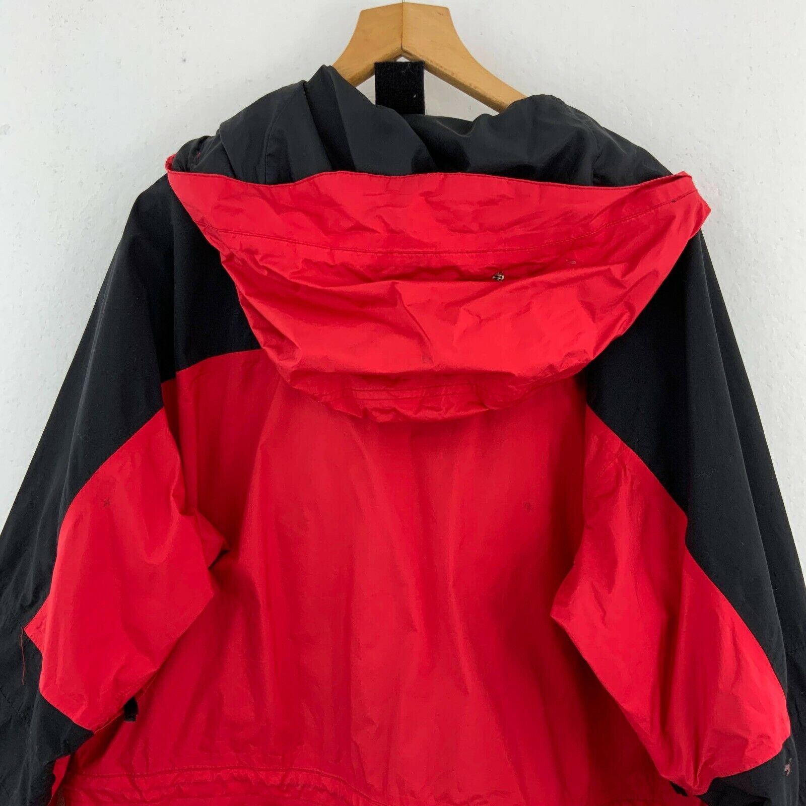 The North Face Full Zip Red Hooded Jacket Size XL