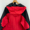 The North Face Full Zip Red Hooded Jacket Size XL