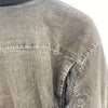 Harley Davidson Shear Lined Full Zip Corduroy Jacket Size M Brown