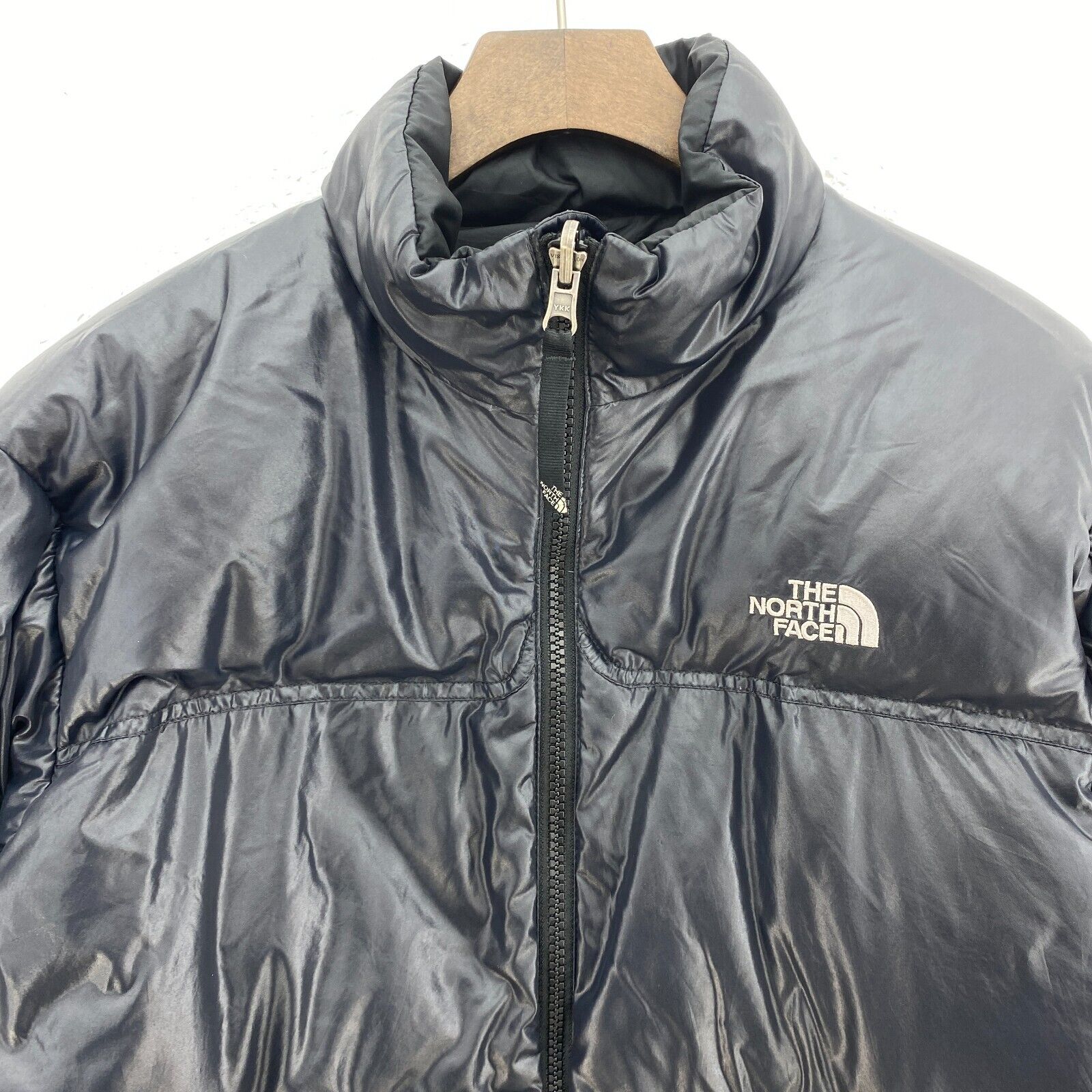 The North Face 600 Down Filled Black Puffer Jacket Nupste Boys Size XL