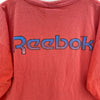 Vintage Reebok Flag Logo Red T-shirt Size M