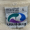Liquid Blue 1993 Grateful Dead Multicolor White T-shirt Long Sleeve Size L