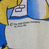 Vintage Disney Mickey And Minnie Mouse Yellow T-shirt Size S