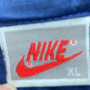 Nike Logo Full Zip Blue Windbreaker Jacket Size XL