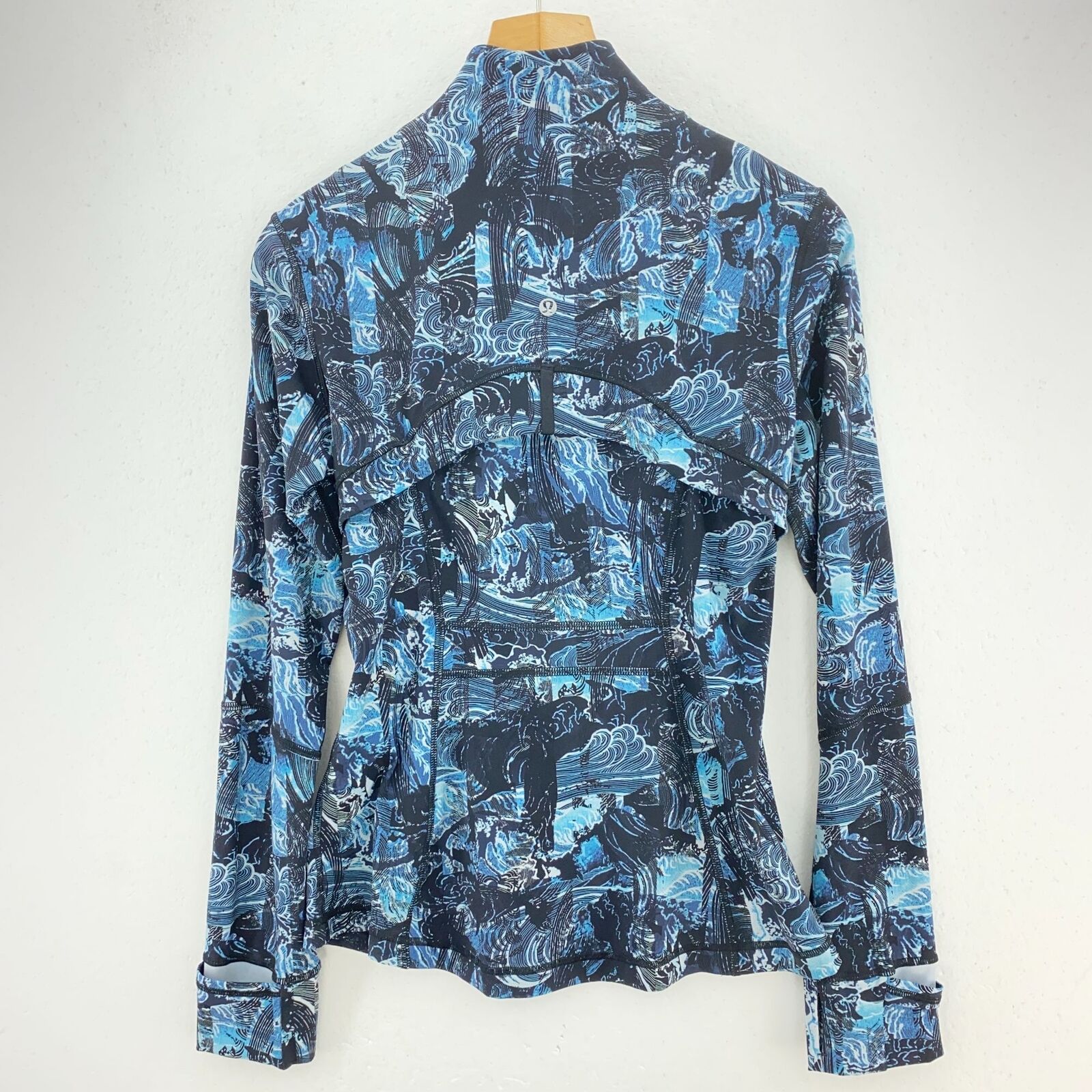 LULULEMON Abstract Printed Zip Up Jacket