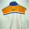 Nike Logo Full Zip Light Orange White Vest Jacket Size M