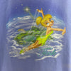 Vintage Disney Tinkerbell Graphic Print Purple T-shirt Size XL