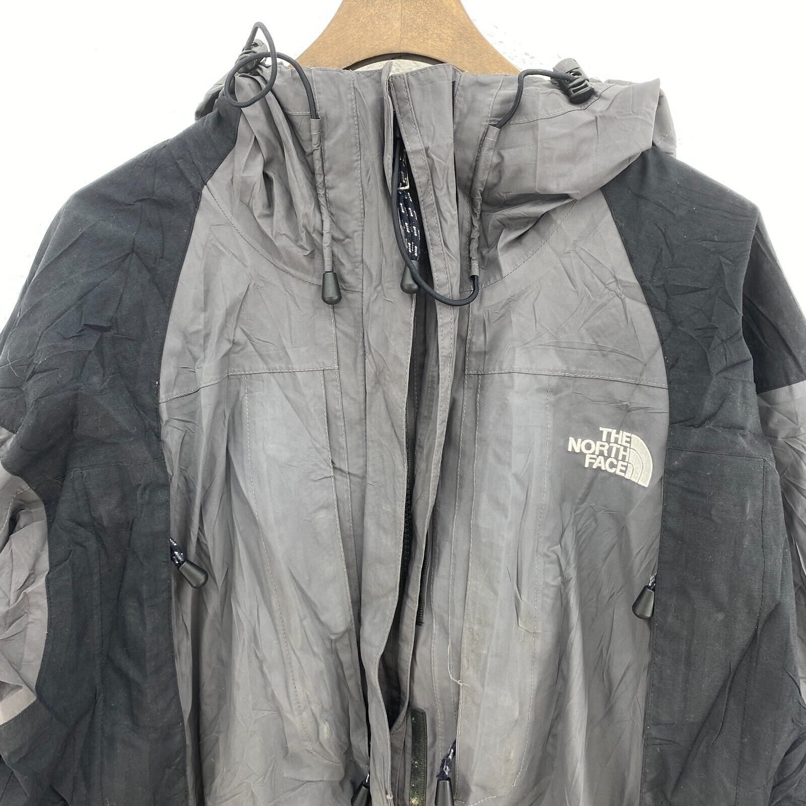 The North Face Summit Series Gore-tex Gray Full Zip Jacket Size L Women's