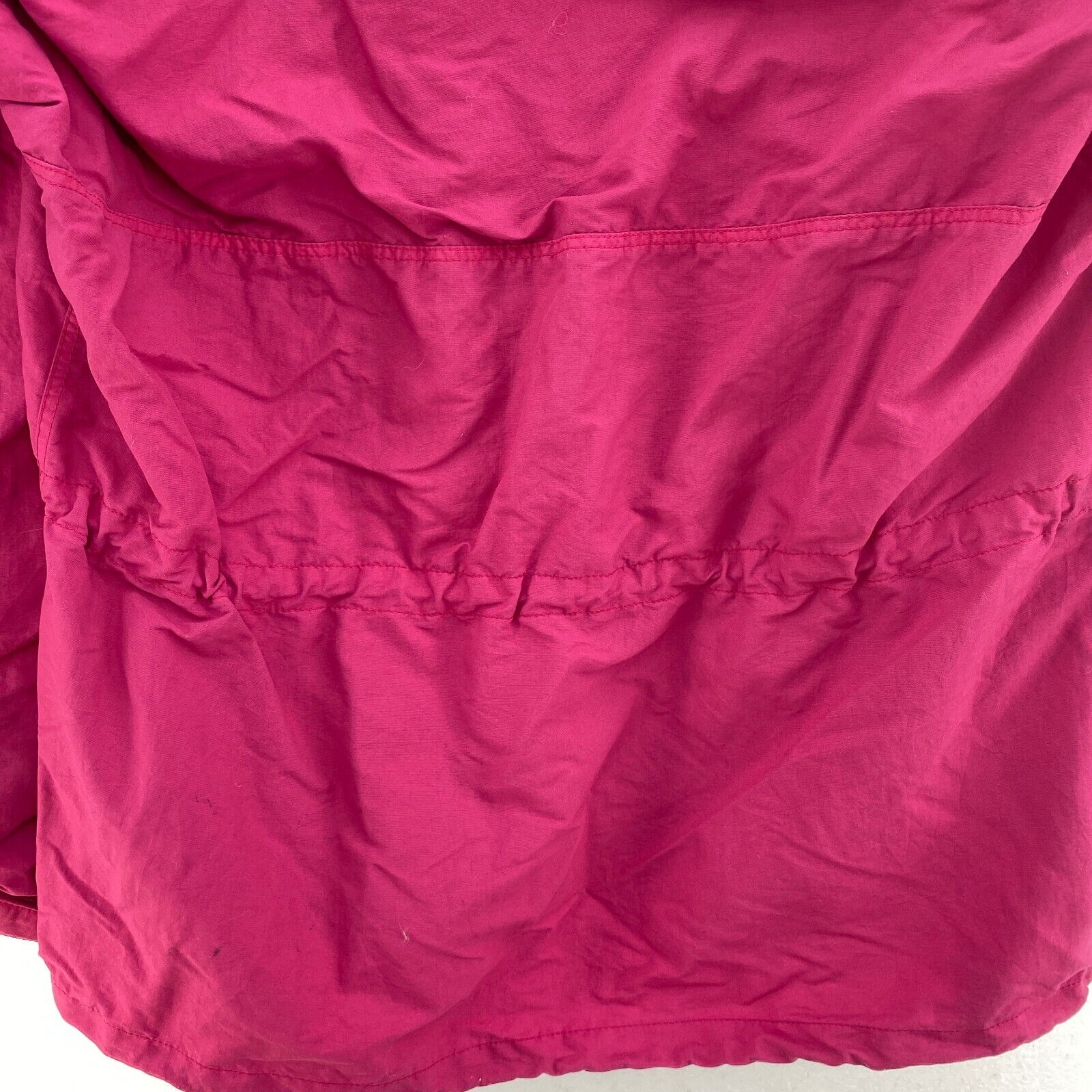 Vintage Patagonia Quarter Zip Pink Hooded Jacket Size M Women's