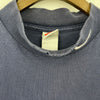 Vintage Nike Turtle Neck Navy Blue Long Sleeve T-shirt Size M