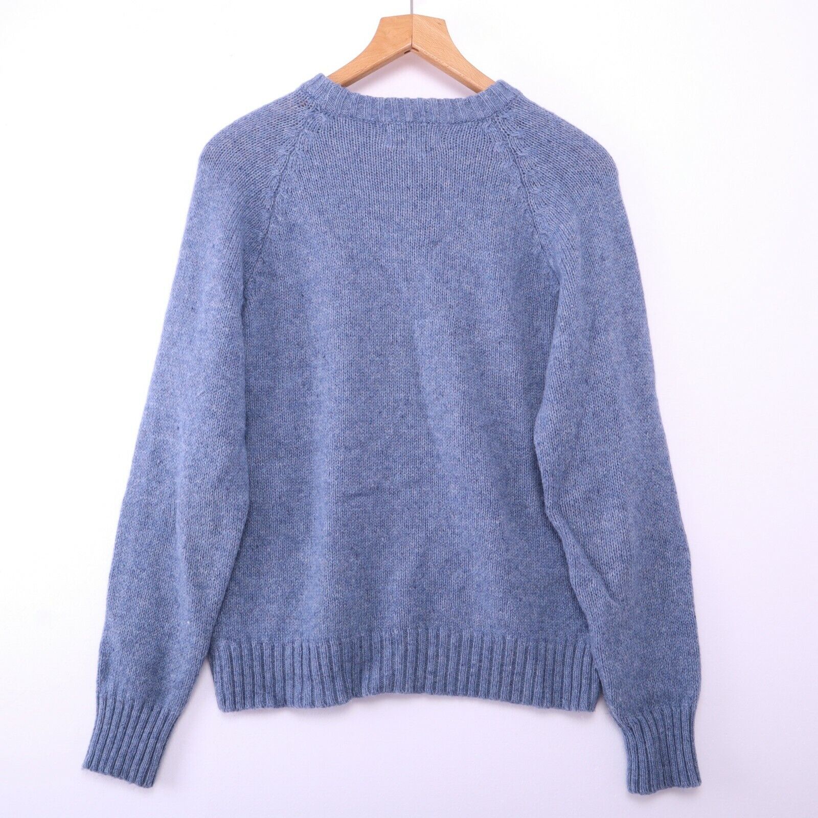 Wool Blend Sweater Pullover Blue McGregor Size Large 90s