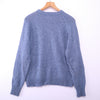 Wool Blend Sweater Pullover Blue McGregor Size Large 90s