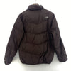 The North Face Kids Girls Goose Down Reversible Brown Puffer Size XL Nuptse 550
