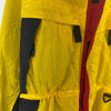 Tommy Hilfiger Full Zip Insulated Vintage Yellow Insulated Jacket Size L Hooded
