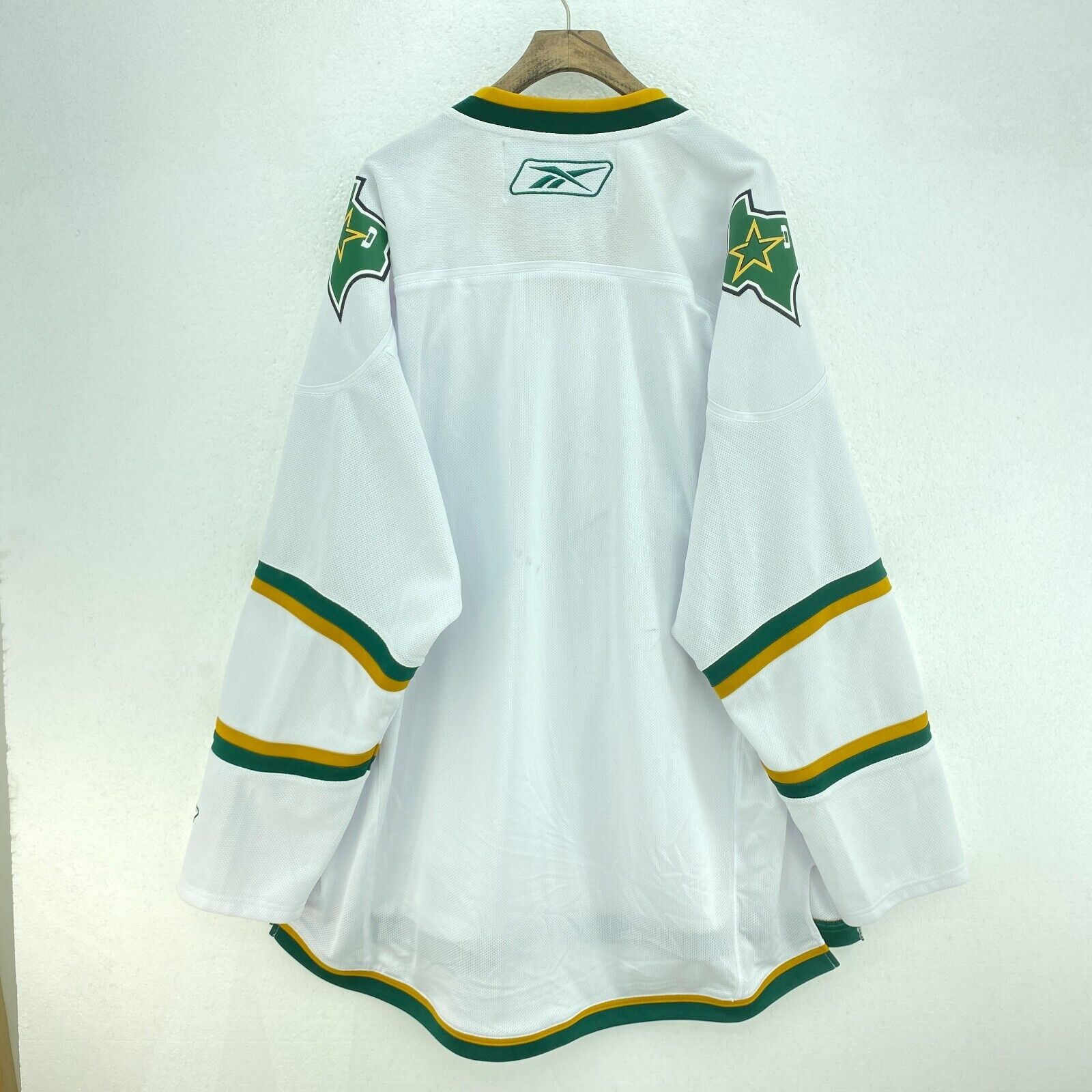 Authentic Dallas Stars White Reebok NHL Jersey Size 2XL