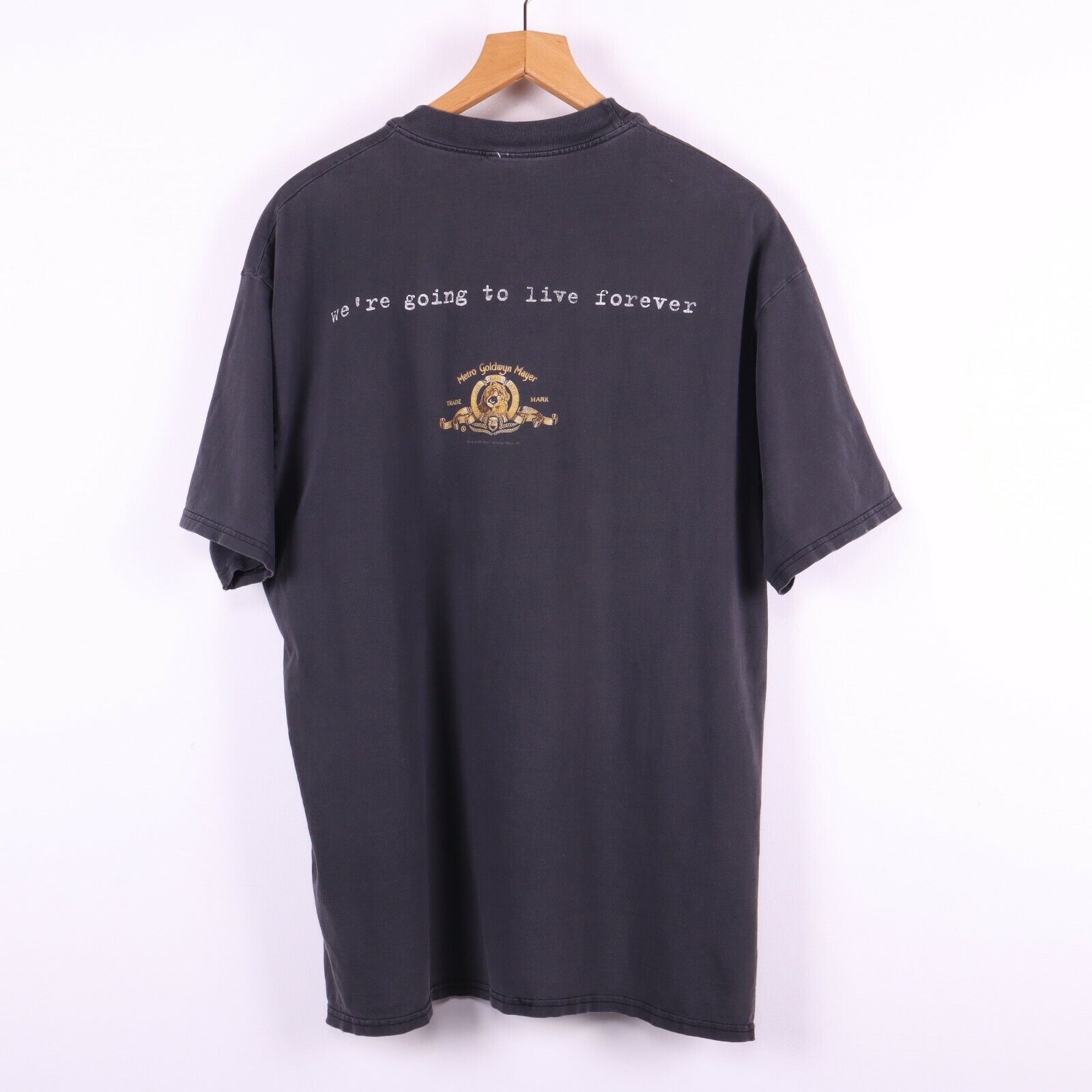 1996 FAME L.A We're Going To Live Forever Black T-shirt Size XL