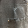 Carhartt Workwear Black Denim Cargo Pants Size 36