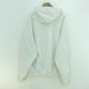 Nike Swoosh Check Embroidered White Hoodie Size L