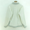 Mountain Hard Deep Pile Wear Ivory Full Zip Fleece Jacket Size M Women's