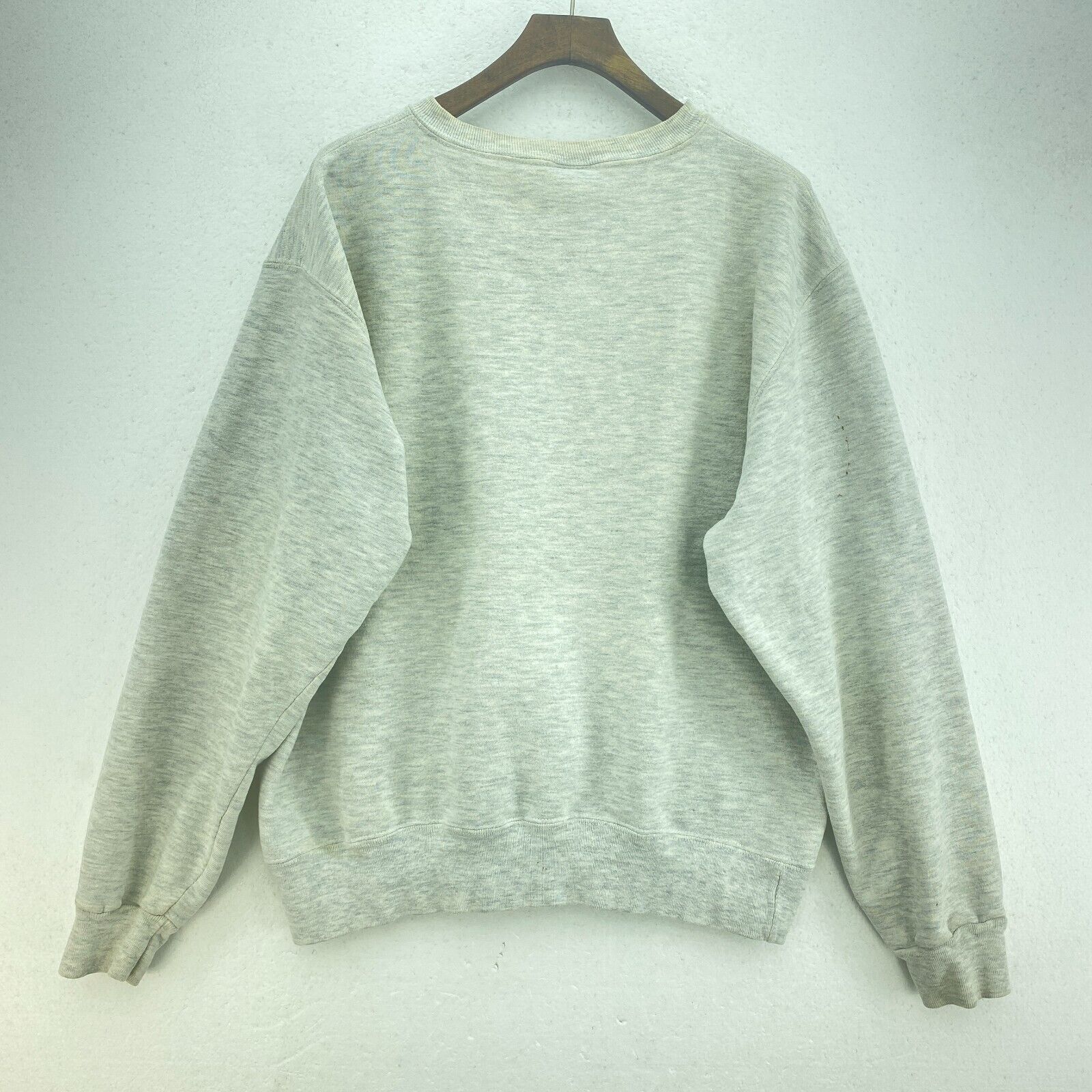 Champion Kansas Athlethics Logo Vintage Gray Sweatshirt Size XL