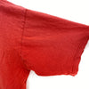 Vintage Reebok Flag Logo Red T-shirt Size M