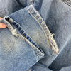 Levi's Orange Tab Light Wash Blue Denim Straight Jeans Size 38