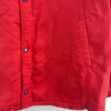 Vintage Montreal Canadiens Fleece Lined Snapped Red Insulated Jacket Size M