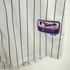 Pinstripe V Neck Button Up Minnesota Twins Jason Kubel 16 White Jersey Size L