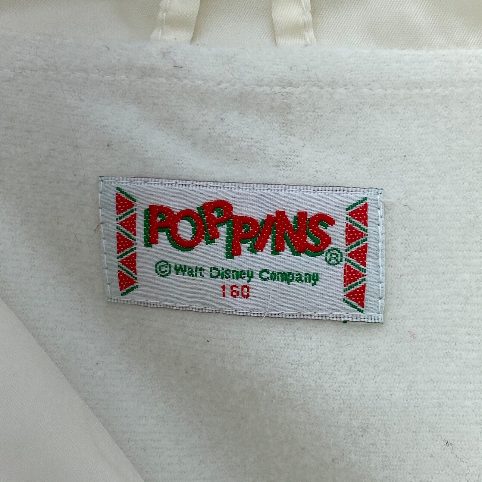 Vintage Disney 101 Dalmatians Movie Light Jacket Size M White Snap Up