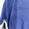 Adidas Logo Embroidered Pullover Jacket Size XL Blue V-Neck