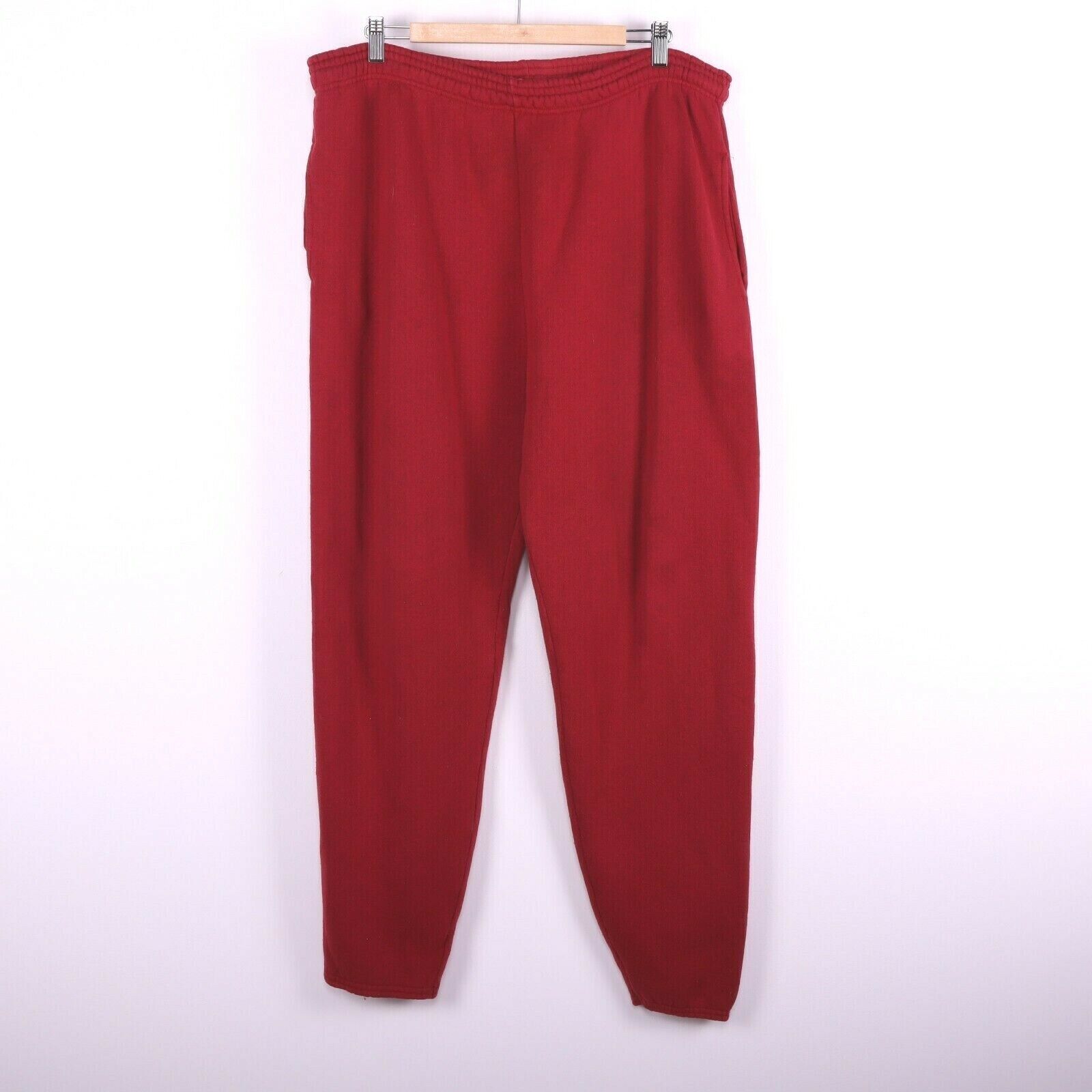 Pro Spirit Vintage Red Sweatpant Jogger Size L 90s