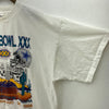 Super Bowl Pittsburgh Steelers Dallas Cowboys 1996 NFL White T-shirt Size XXL
