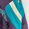 Starter Detroit Vipers NHL Quarter Zip Purple Insulated Jacket Size XXL Hooded