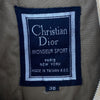Christian Dior Paris Corduroy Full Zip Insulated Jacket Size 38 Beige