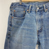 Levi's 505 Light Wash Blue Straight Jeans Size 32 x 30