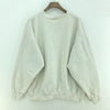 Adidas Crewneck Logo Oatmeal Sweatshirt Size L