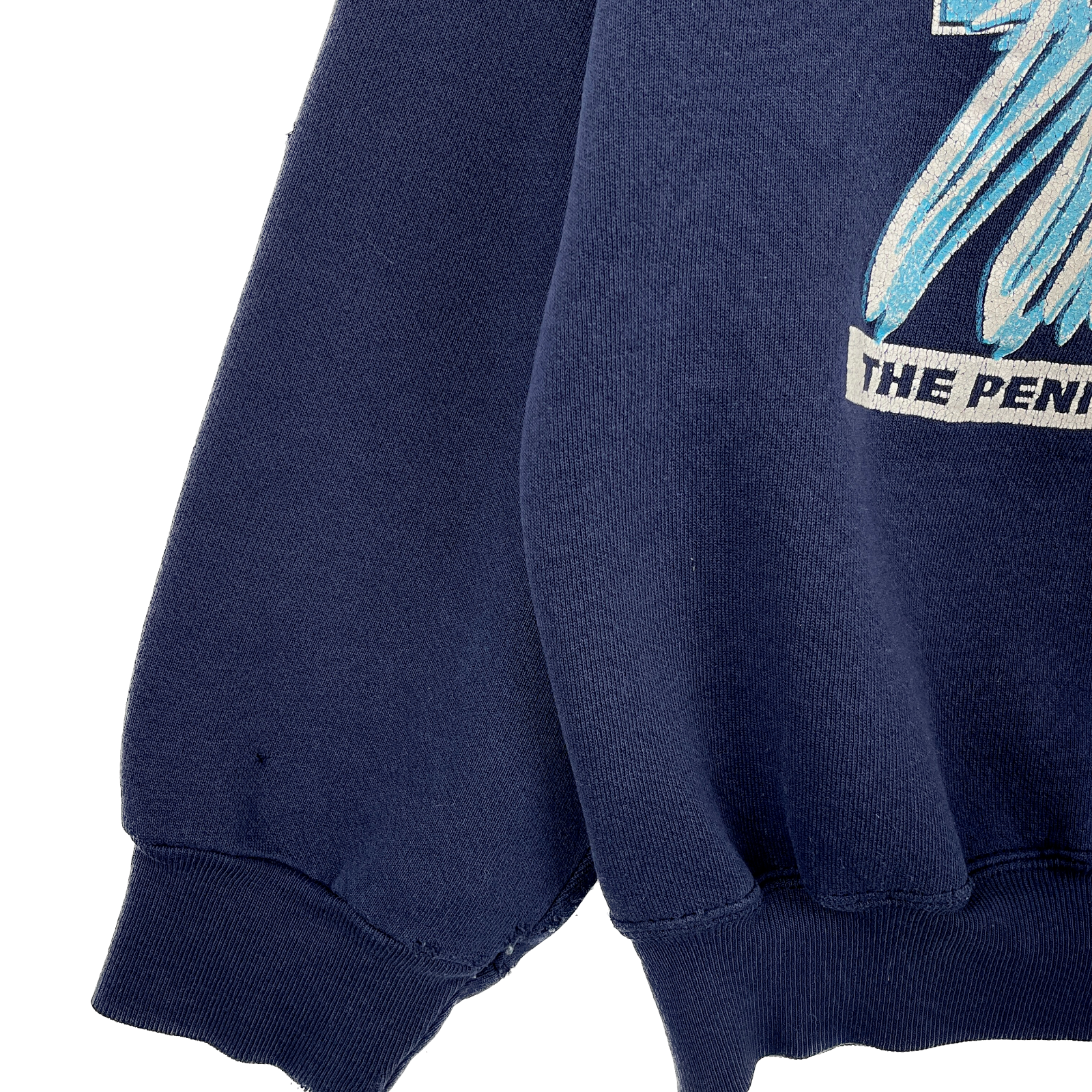 Vintage Penn State University College NCAA Navy Blue Sweatshirt Size L