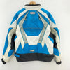 Women's Rox Castle Racing Reissa Blue Motorcycle Jacket Size XL