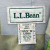 L.L. Bean Hooded Jacket Size S Two Tone Green Women's Full Zip Up