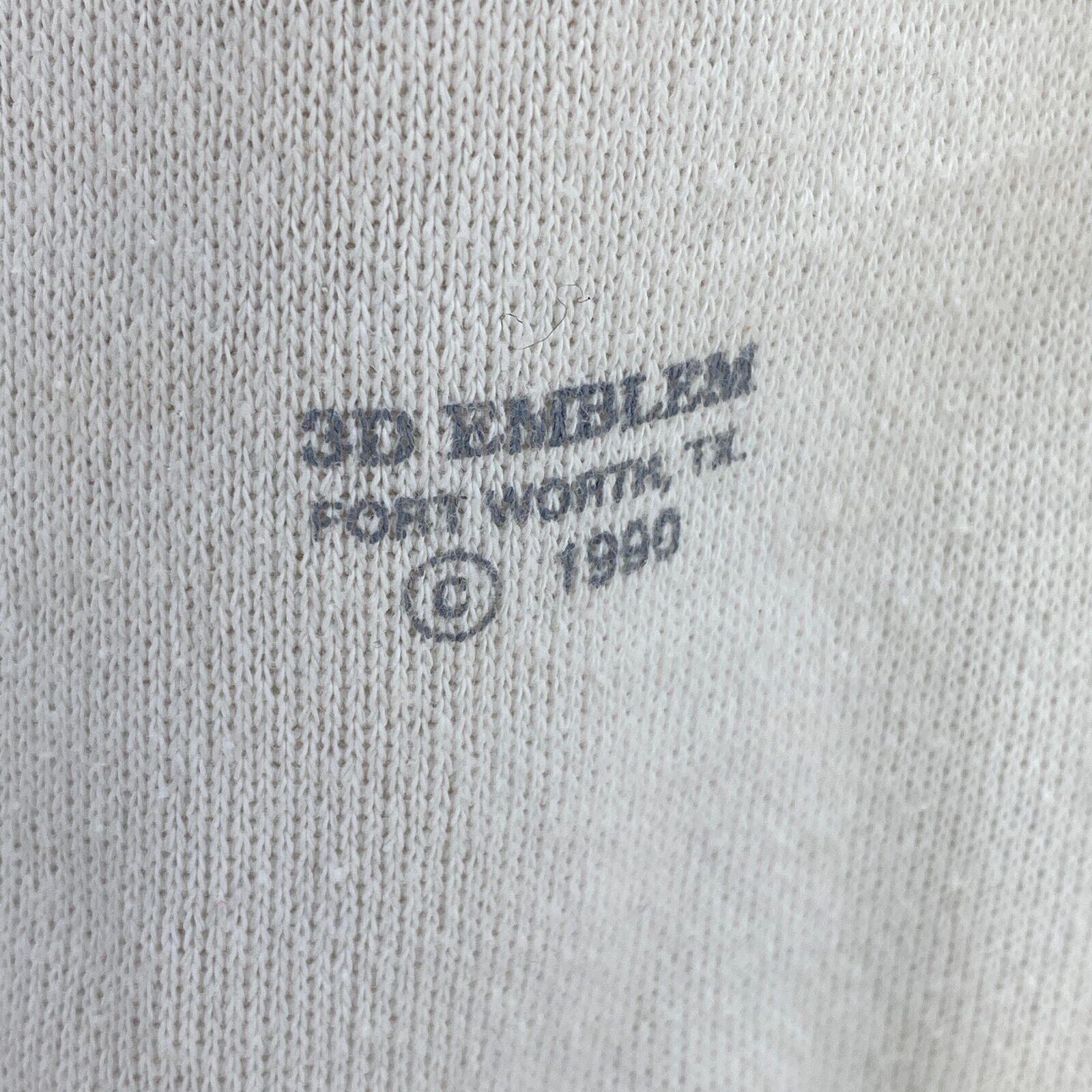 3D Emblem Harley Davidson Motorcycles Print White Sweatshirt Size M Women's