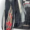 CastleX Racing Snowmobile Black Jacket Size Youth M